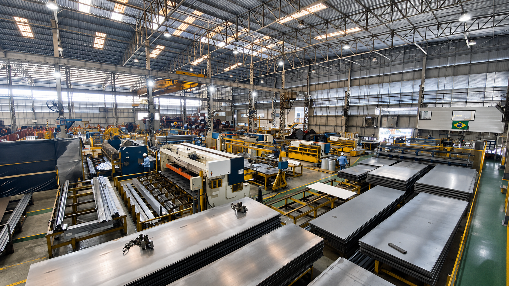 Parque industrial Fermazon — visão panorâmica